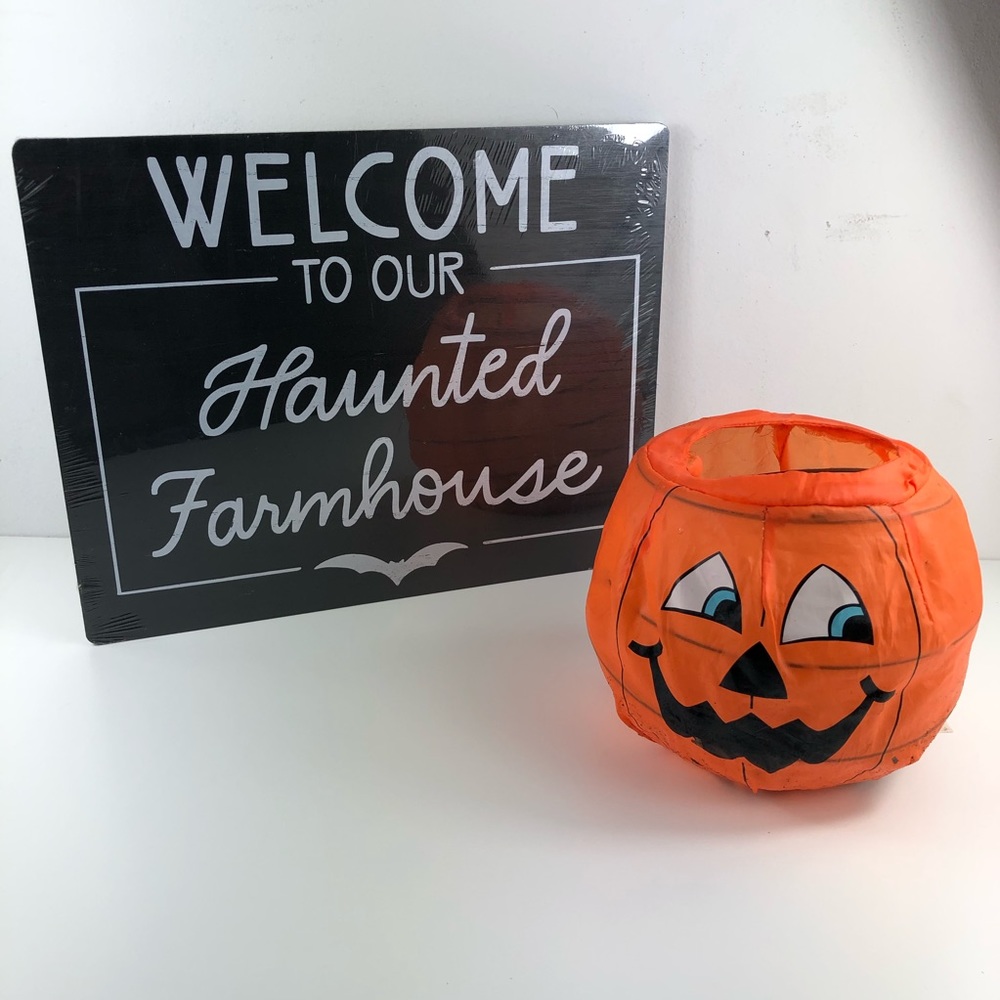 Halloween Tray/Sign Decor